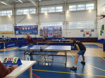 17 февраля в спортивном зале МАУ «ФОК «Свирь» состоялись соревнования по настольному теннису среди мужчин